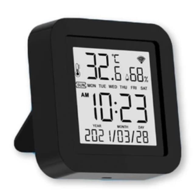 [ส่งไวทุกวัน] Tuya Wi-Fi Temperature and Humidity Sensor with LCD วัดอุณหภูมิ ความชื้น Wi-Fi พร้อมหน้าจอแสดงผล